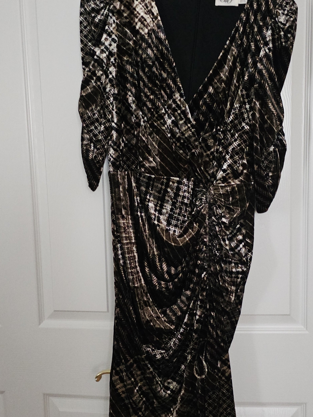 Eliza J formal Leopard Print
